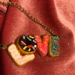 Your name on Necklace cookies stile !